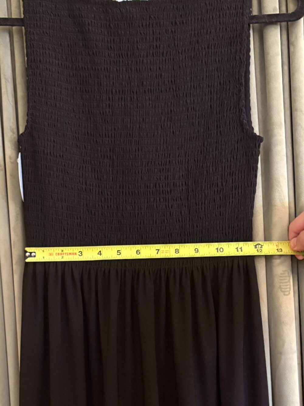 Hill House: The Cosima Nap Dress in Black Jersey - Picture 6 of 10